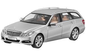 【メルセデスベンツ純正】Mercedes Benz E-Class T-Modell 2009 シルバー /Minichampsミニチャンプス 1/18 ミニカー