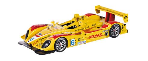 【ポルシェ純正】Porsche RS Spyder DHL 2008　/Norevノレブ 1/18 ミニカー