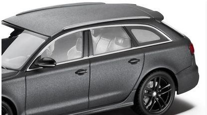 アウディ純正Audi RS6 Avant 2012 Daytona Gray /Minichampsミニチャンプス 1/18 ミニカー