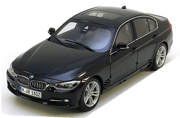 BMW特注 3シリーズ F30 2012 ブラック黒 /Paragon Modelsディーラーバージョン 1/18 ダイキャストミニカー