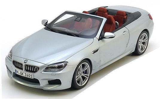 BMW特注 M6 F12 Convertible 2012 ライトブルーメタリック /Paragon Modelsディーラーバージョン 1/18 ダイキャストミニカー