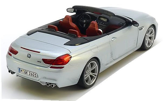 BMW特注 M6 F12 Convertible 2012 ライトブルーメタリック /Paragon Modelsディーラーバージョン 1/18 ダイキャストミニカー