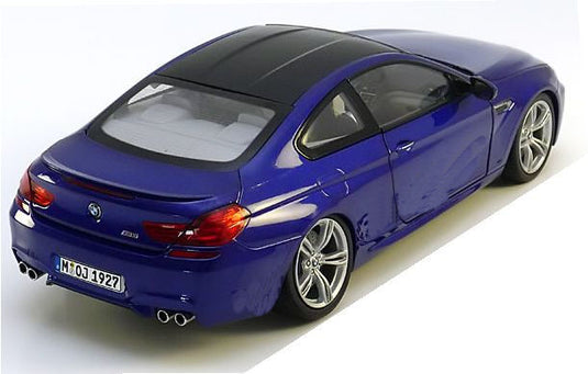 BMW特注 M6 F13 クーペ 2012 ブルーメタリック /Paragon Modelsディーラーバージョン 1/18 ダイキャストミニカー