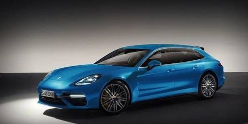 【予約】特注Porscheポルシェ Panamera Sport Turismo 4S Diesel 2017 blue  /Minichampsミニチャンプス 1/43 ミニカー
