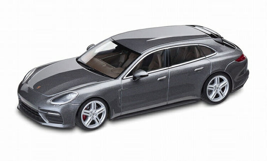 特注Porscheポルシェ Panamera Sport Turismo  Turbo 2017 gray  /Minichampsミニチャンプス 1/43 ミニカー