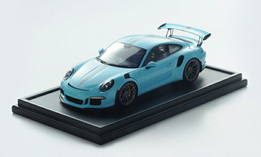 【予約】Porscheポルシェ特注 911 (991) GT3 RS olympia blue /Sparkスパーク 1/12  ミニカー