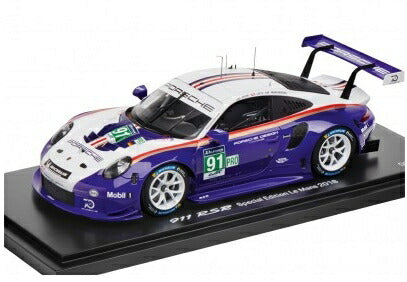 【予約】ポルシェ特注Porsche 911 RSR 2018 Rothmans  /SPARK 1/18 ミニカー
