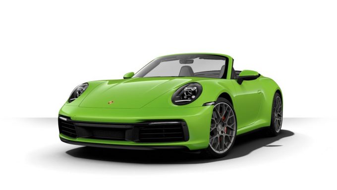 ギャラリービューアに画像をロードする, PORSCHEポルシェ特注 911 992 CARRERA 4S CABRIOLET 2019 /ミニチャンプス 1/18 ミニカー
