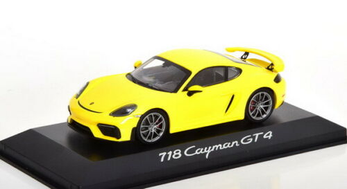 PORSCHEポルシェ特注 CAYMAN 718 (982) GT4 2019 /ミニチャンプス 1/43ミニカー