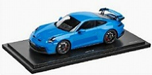 【予約】6月以降発売予定ポルシェ特注Porsche 911 GT3 992 blau shark blue /SPARK 1/18 ミニカー