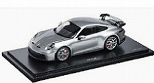 【予約】6月以降発売予定ポルシェ特注Porsche 911 GT3 silvermetallic /SPARK 1/18 ミニカー