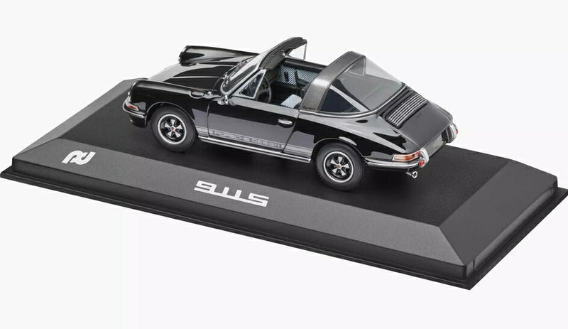 ギャラリービューアに画像をロードする, 【予約】4月以降発売予定Porscheポルシェ特注  911 Targa S 1972 Black - Edition 50 Years Design / 1/43 ミニカー
