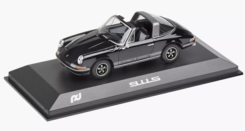 ギャラリービューアに画像をロードする, 【予約】4月以降発売予定Porscheポルシェ特注  911 Targa S 1972 Black - Edition 50 Years Design / 1/43 ミニカー
