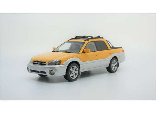 【予約】3月以降発売予定Subaru Baja  yellow/grey /DNA COLLECTIBLES 1/18 ミニカー