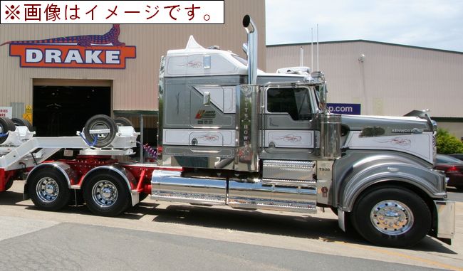 【予約】3-5月以降発売予定Kenworth T909 Prime Mover with Drake 2x8 Dolly and 4x8 Swinging trailer Betts bowers heavy haulage  トラック トレーラー /DRAKE 1/50 模型