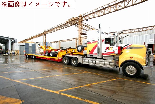【予約】3-5月以降発売予定Kenworth T909 Prime Mover with Drake 2x8 Dolly and 4x8 Swinging trailer Andy's トラック トレーラー /DRAKE 1/50 模型