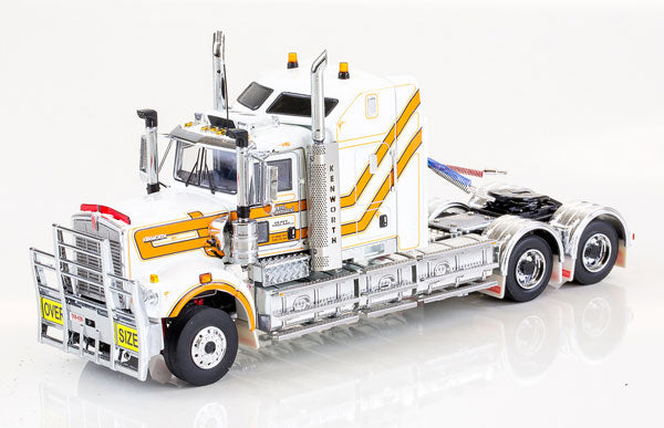 CQHH - Kenworth C509 トラックトラクタ キャブ/DRAKE 建設機械模型 工事車両 1/50 ミニチュア