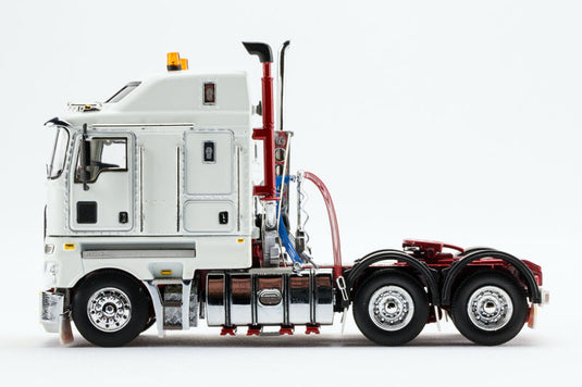 【予約】5月以降発売予定Kenworth K200 Prime Mover ホワイト　レッドシャーシ トラクタヘッド　トラック /DRAKE 1/50 模型