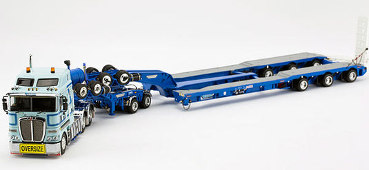 【予約】5月以降発売予定McAleese Kenworth K200 Prime Mover Drakeトレーラー2x8 Dolly + 3x8 Swingwing  /DRAKE 1/50 模型