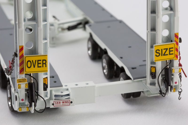 ギャラリービューアに画像をロードする, 【予約】5月以降発売予定McAleese Kenworth K200 Prime Mover Drakeトレーラー2x8 Dolly + 3x8 Swingwing  /DRAKE 1/50 模型
