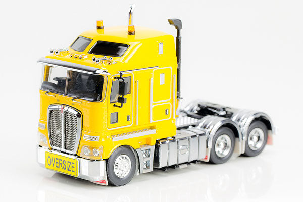 ギャラリービューアに画像をロードする, Kenworth K200 Prime Mover in Chrome Yellow  トラック　トラクタヘッド /DRAKE  建設機械模型 工事車両 1/50 ミニチュア
