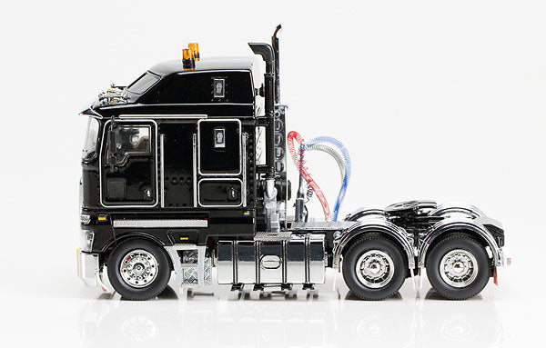 ギャラリービューアに画像をロードする, Kenworth K200 Prime Mover in Black  トラック　トラクタヘッド /DRAKE  建設機械模型 工事車両 1/50 ミニチュア
