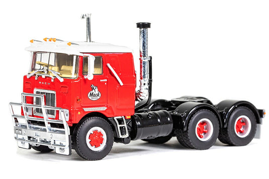 【予約】Mack Trucks Mack F700 in Red   トラクタヘッド トラック /建設機械模型 工事車両 Drake 1/50 ミニチュア