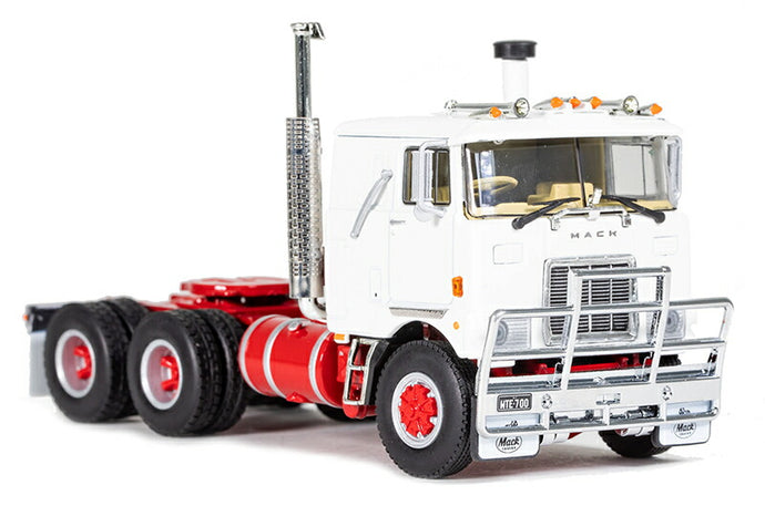 【予約】Mack F700 in White  トラクタヘッド トラック /建設機械模型 工事車両 Drake 1/50 ミニチュア