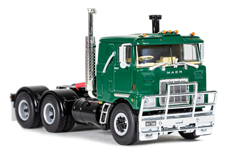 ギャラリービューアに画像をロードする, 【予約】Mack F700 in Green  トラクタヘッド トラック /建設機械模型 工事車両 Drake 1/50 ミニチュア
