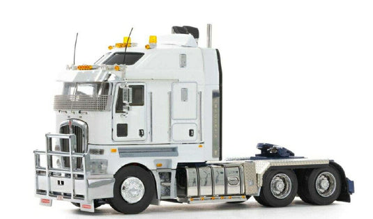 Kenworth K200 2.8M Fat Cab white blue Z01541 / Drake トラック トラクタ 1/50 模型 建設機械