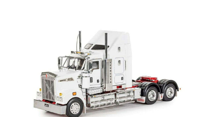 Kenworth T909 Aero Kit white-red Z01552 / Drake トラック トラクタ 1/50 模型 建設機械