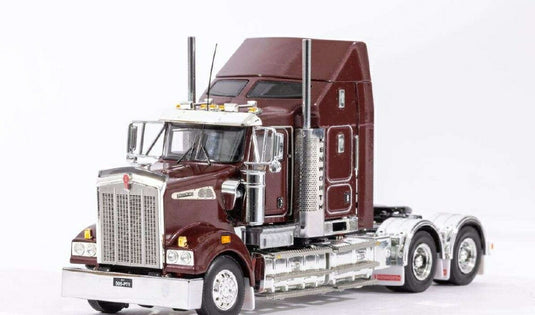 Vintage Burgundy Kenworth T909 Z01556 / Drake トラック トラクタ 1/50 模型 建設機械