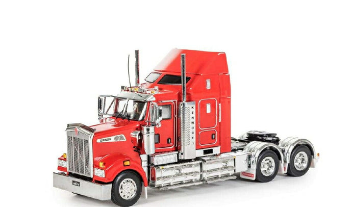 Kenworth T909 Aero Kit red Z01561 / Drake トラック トラクタ 1/50 模型 建設機械