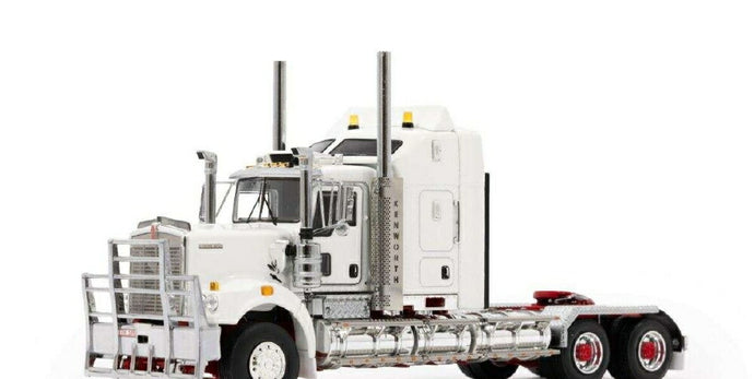 Kenworth C509 Sleeper white red Z01582 / Drake トラック トラクタ 1/50 模型 建設機械