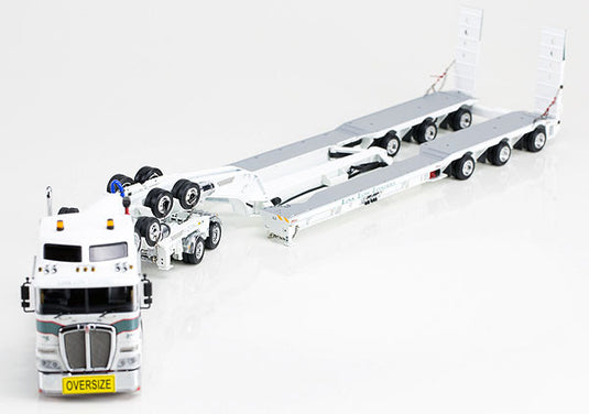 Link Low Loaders - Kenworth K200 Prime Mover with Drake 2x8 Dolly and 3x8 Swingwing Trailer  トラック　トレーラー /DRAKE  建設機械模型 工事車両 1/50 ミニチュア