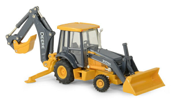 John DeereジョンチE‚£ア 310SK Backhoe Loader - TBE45456 /ERTL  1/50 ミニチュア トラクター トラチE‚¯ 農業機械模垁E