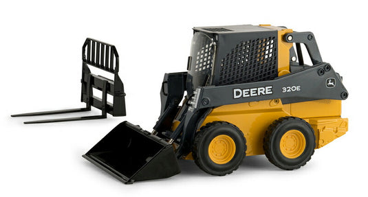 John Deereジョンディア 320E Wheeled Skid Steer - Prestige Collection /ERTL  1/16 ミニチュア トラクター トラック 農業機械模型