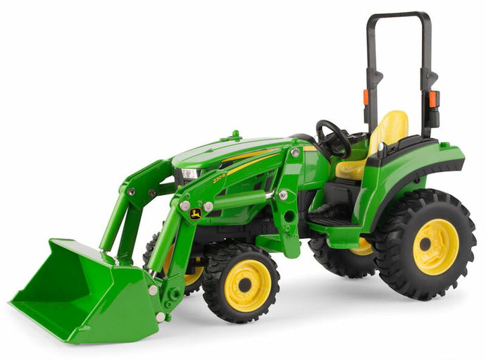 John Deereジョンディア 2038R Tractor with Loader - LP70531 /ERTL  1/16 ミニチュア トラクター トラック 農業機械模型