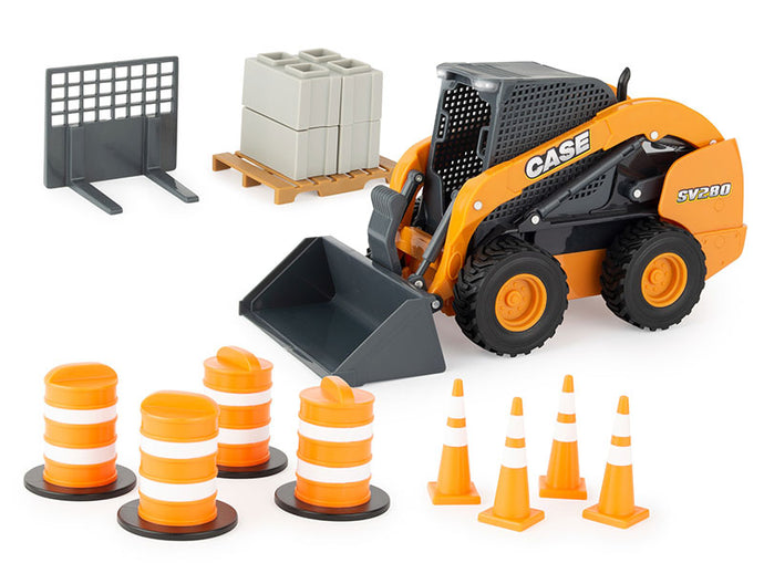 Case SV280 Skid Steer Loader Playset - Big Farm Series /ERTL  1/16 ミニチュア トラクター トラック 農業機械 建設機械