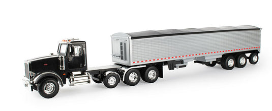 Peterbilt 367 Semi Truck with Grain Trailer - Big Farm Series /ERTL  1/16 ミニチュア トラクター トラック 農業機械 建設機械