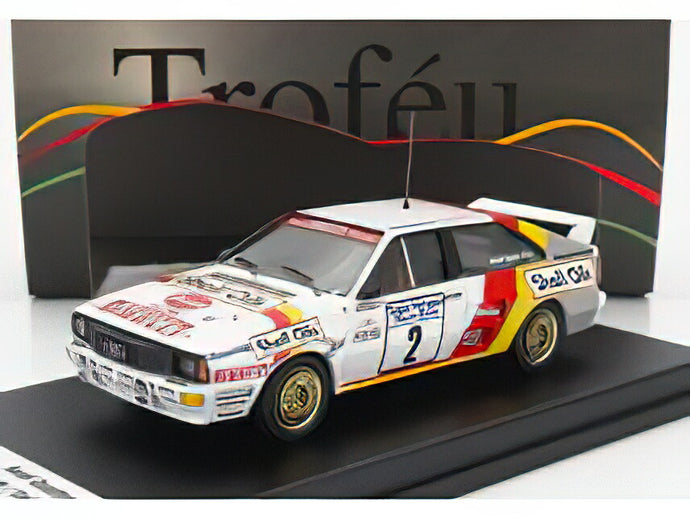 AUDI  QUATTRO SPORT N 2 MANX ISLE OF MAN RALLY 1985 /Trofeu 1/43ミニカー