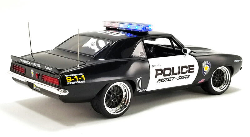 ギャラリービューアに画像をロードする, 【予約】8月以降発売予定Street Fighter Police Interceptor - 1969 Chevrolet Camaro /GMP 1/18 ミニカー
