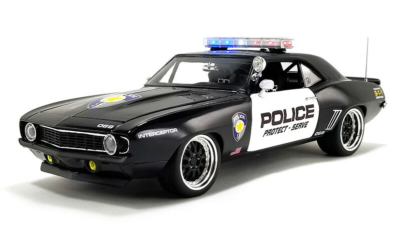 ギャラリービューアに画像をロードする, 【予約】8月以降発売予定Street Fighter Police Interceptor - 1969 Chevrolet Camaro /GMP 1/18 ミニカー
