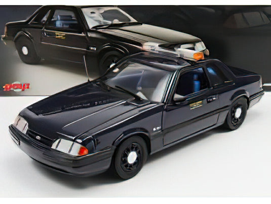 FORD USA  MUSTANG 5.0L SSP POLICE DRAGON CHASER 1988 - DARK BLUE/GMP 1/18ミニカー