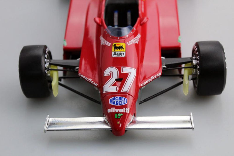 ギャラリービューアに画像をロードする, FERRARI - F1 126 C2 N 27 SEASON 1982 GILLES VILLENEUVE - RED /GP Replicas 1/18ミニカー
