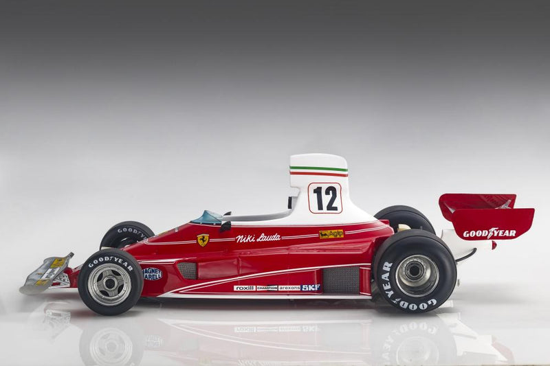 ギャラリービューアに画像をロードする, 【予約】12月以降発売予定FERRARIフェラーリ F1 312T N 12 NIKI LAUDA SEASON 1975 WORLD CHAMPION - RED /GP Replicas 1/18 ミニカー
