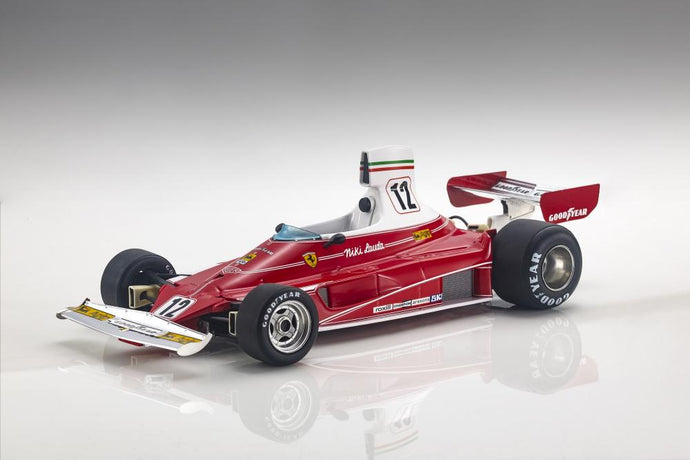 【予約】12月以降発売予定FERRARIフェラーリ F1 312T N 12 NIKI LAUDA SEASON 1975 WORLD CHAMPION - RED /GP Replicas 1/18 ミニカー