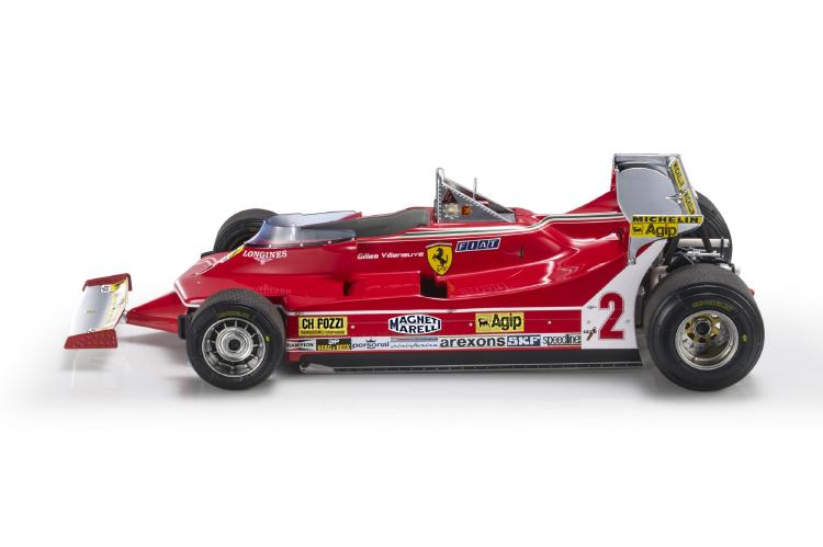 ギャラリービューアに画像をロードする, 【予約】12月以降発売予定Ferrari 312 T5 1980 Villeneuve 1980 #2 モナコGP /GP Replicas   1/18 ミニカー
