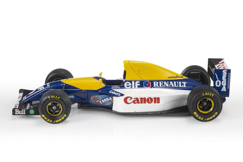 ギャラリービューアに画像をロードする, 【予約】12月以降発売予定WILLIAMS - F1 FW15C RENAULT N 0 SEASON 1993 DAMON HILL   BLUE YELLOW WHITE /GP Replicas 1/18 ミニカー
