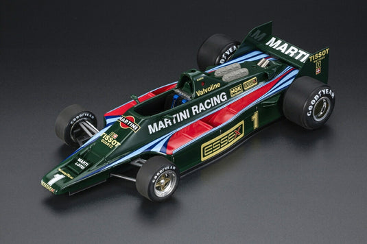 【予約】12月以降発売予定LOTUS TYPE 80 MARTINI RACING N 1 TEST MONACO GP MONTECARLO (WITHOUT FRONT WINGS) 1979 MARIO ANDRETTI - GREEN RED /GP Replicas 1/18 ミニカー